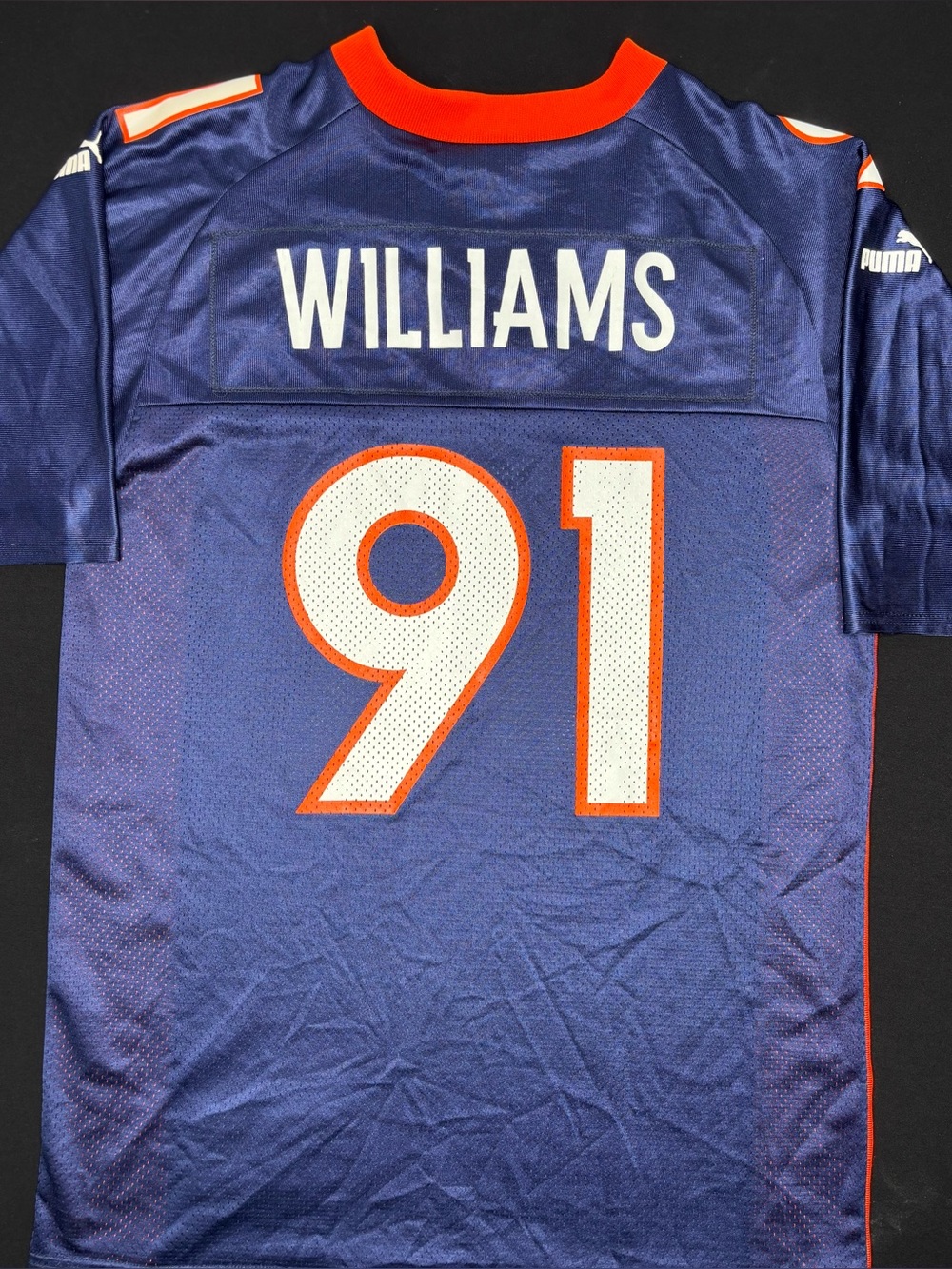 Rare Denver Broncos Alfred Williams Puma Football Jersey Size: Medium